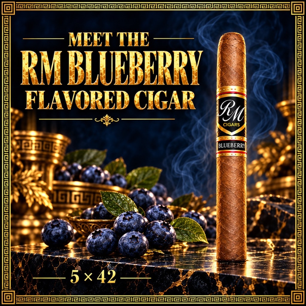 RM Blueberry Flavored Cigar — 5×42