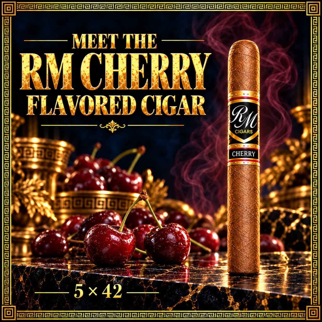 RM Cherry Flavored Cigar — 5×42