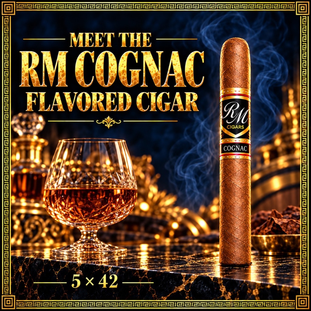 RM Cognac Flavored Cigar — 5×42