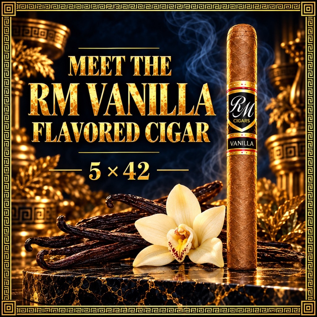RM Vanilla Flavored Cigar — 5×42